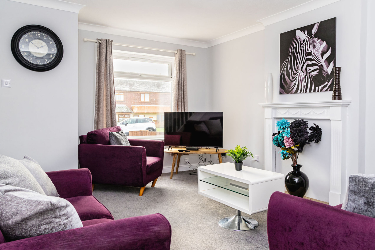 Living room at Azy Venture Property